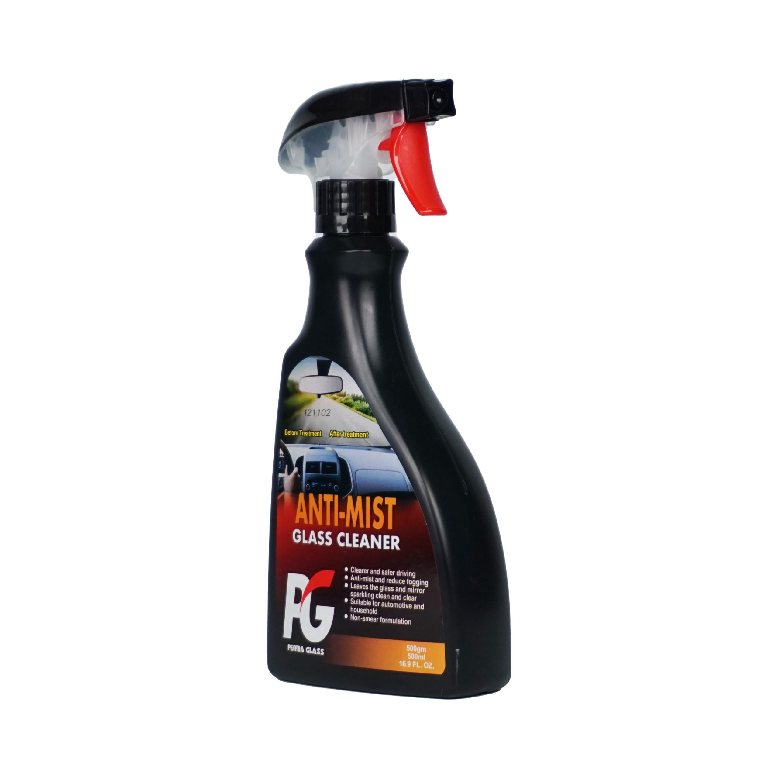 PG Anti-Mist Glass Cleaner (500ml)